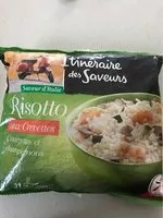 Mängden socker i Risotto crevettes courgettes & champignons