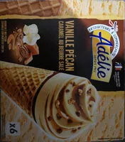 Mängden socker i VANILLE PECAN CARAMEL AU BEURRE SALE x 6