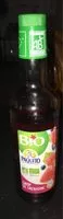 Mängden socker i Sirop de grenadine bio