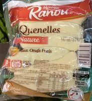 Mängden socker i Quenelles nature aux œufs frais