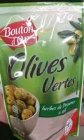 Mängden socker i Olives vertes aux herbes de provence et saveur ail