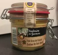 Mängden socker i Foie Gras de Canard Entier Du sud-Ouest