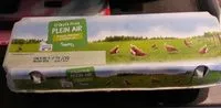 Mängden socker i 12 ?ufs Frais De Poules élevées En Plein Air Netto