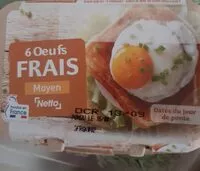 Mängden socker i 6 œufs frais