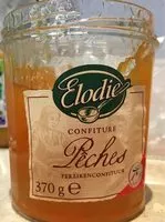 Mängden socker i Confiture extra pêches