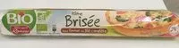 Mängden socker i Pâte brisée avec farine de blé complète bio