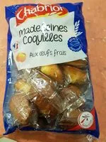 Mängden socker i Madeleines coquilles aux œufs frais