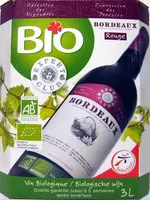 Mängden socker i Vin Bordeaux Rouge Bio AOP Expert Club