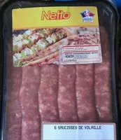 Mängden socker i 6 Saucisses de Volaille