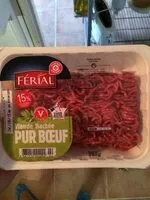 Mängden socker i Viande hachée vrac pur bœuf 5%