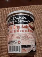 Mängden socker i Brandade morue de Nîmes