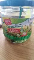 Mängden socker i Cornichons aux 5 épices