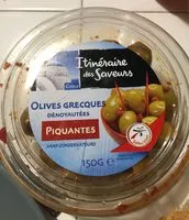 Mängden socker i Olives grecques dénoyautées piquantes