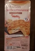 Mängden socker i Feuilletés jambon emmental