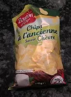 Mängden socker i Chips Saveur Chèvre