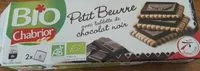 Mängden socker i Petit beurre tablette chocolat noir bio