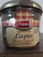 Mängden socker i Terrine de lapin