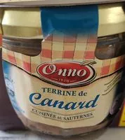 Mängden socker i Terrine de canard