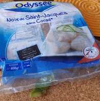 Mängden socker i Odyssée, Noix de St Jacques sans corail