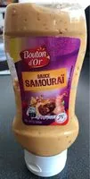Mängden socker i Sauce samouraï