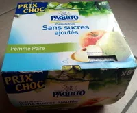 Mängden socker i Purée de fruits sans sucres ajoutés Pomme Poire