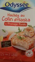 Mängden socker i Hachés au Colin d'Alaska au fromage fondu