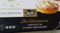 Mängden socker i 2 Tartelettes Citron Meringuées
