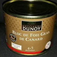 Mängden socker i Bloc de Foie Gras de Canard