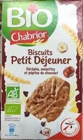 Mängden socker i Biscuits petit déjeuner céréales pépites chocolat
