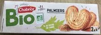 Mängden socker i Palmiers au sucre de canne bio