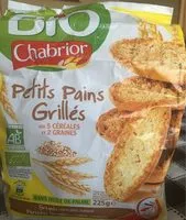 Mängden socker i Petits pains grillés 5 céréales et 2 graines bio
