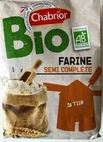 Mängden socker i Farine semi-complète bio