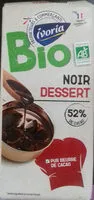 Mängden socker i Tablette Bio dessert chocolat noir 52%
