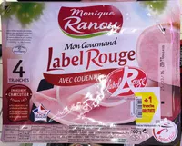 Mängden socker i Mon Gourmand Label Rouge avec couenne