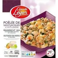 Mängden socker i Poêlée de Saint-Jacques et petits légumes