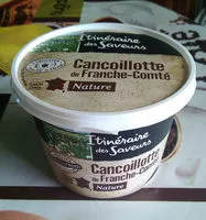 Mängden socker i Cancoillotte de Franche-Comté nature