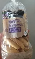 Mängden socker i Navettes de Provence saveur fleur d'oranger