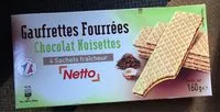 Mängden socker i Gaufrettes fourrées chocolat noisettes