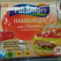 Mängden socker i Les Tranchettes Hamburger au Cheddar