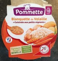 Mängden socker i Blanquette de volaille