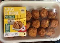 Mängden socker i Acras de morue