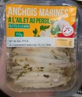 Mängden socker i Anchois ail et persil
