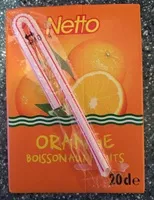 Mängden socker i Boisson aux fruits Orange