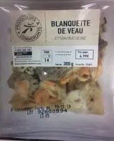 Mängden socker i Blanquette de veau et son duo de riz