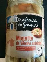 Mängden socker i Mogettes de Vendée cuisinées