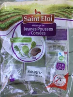 Mängden socker i Mélange de jeunes pousses corsées