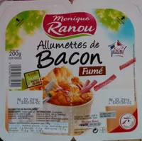 Mängden socker i Allumettes de bacon fumées