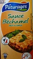 Mängden socker i Sauce béchamel stérilisée UHT
