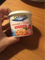 Mängden socker i Tartinable au thonTomates et origan