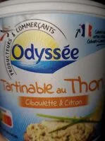 Mängden socker i Tartinable au thonCiboulette & citron